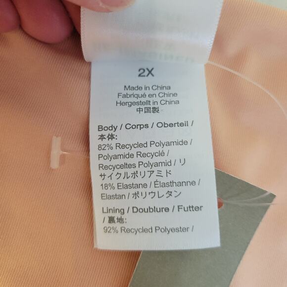 NWT J.Crew High-Rise Bikini Bottom Women's Pink Beach Swim Vacation Size 2X - Picture 6 of 6